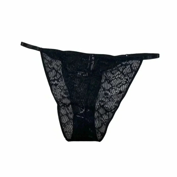 Tameeka Black Lace High Waisted Undies - Picture 3 of 5